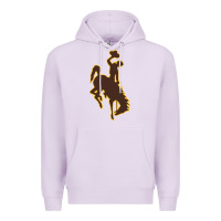 Lilac university of wyoming cowboys Premium Hoodie - linhVisuals