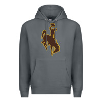 Rock university of wyoming cowboys Premium Hoodie - linhVisuals