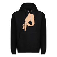 Black the circle game classic Premium Hoodie - linhVisuals