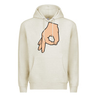 Oatmeal Heather the circle game classic Premium Hoodie - linhVisuals