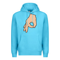 Ocean Blue the circle game classic Premium Hoodie - linhVisuals