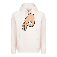 Pale Pink the circle game classic Premium Hoodie - linhVisuals