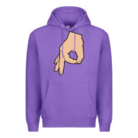 Purple the circle game classic Premium Hoodie - linhVisuals