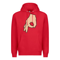 Red the circle game classic Premium Hoodie - linhVisuals
