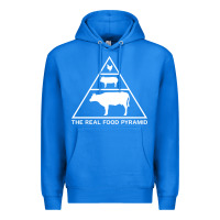 True Royal the real food pyramid carnivore Premium Hoodie - linhVisuals