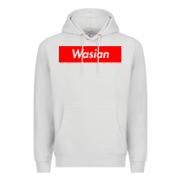 Dove Grey wasian Premium Hoodie - linhVisuals