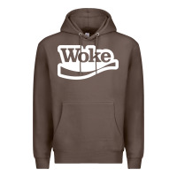 Coffee Woke Premium Hoodie - linhVisuals