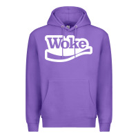 Purple Woke Premium Hoodie - linhVisuals
