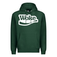 Sports Green Woke Premium Hoodie - linhVisuals