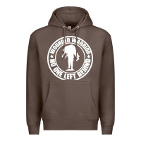 Coffee Wounded Warrior No One Left Behind War Veteran Premium Hoodie - linhVisuals