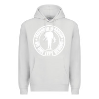 Dove Grey Wounded Warrior No One Left Behind War Veteran Premium Hoodie - linhVisuals