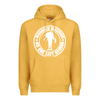 Mustard Wounded Warrior No One Left Behind War Veteran Premium Hoodie - linhVisuals