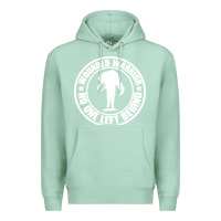 Seafoam Wounded Warrior No One Left Behind War Veteran Premium Hoodie - linhVisuals