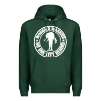 Sports Green Wounded Warrior No One Left Behind War Veteran Premium Hoodie - linhVisuals