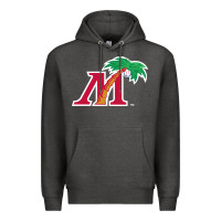 Charcoal Heather fort myers miracle Premium Hoodie - linhVisuals