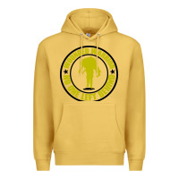 Antique Gold Wounded Warrior No One Left Behind War Veteran Premium Hoodie - linhVisuals