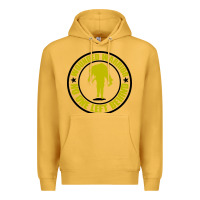 Mustard Wounded Warrior No One Left Behind War Veteran Premium Hoodie - linhVisuals