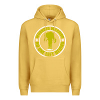 Antique Gold Wounded Warrior No One Left Behind War Veteran Premium Hoodie - linhVisuals