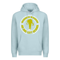 Blue Mist Wounded Warrior No One Left Behind War Veteran Premium Hoodie - linhVisuals