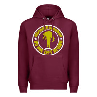 Burgundy Wounded Warrior No One Left Behind War Veteran Premium Hoodie - linhVisuals