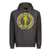 Charcoal Heather Wounded Warrior No One Left Behind War Veteran Premium Hoodie - linhVisuals