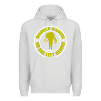 Dove Grey Wounded Warrior No One Left Behind War Veteran Premium Hoodie - linhVisuals