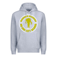 Heather Grey Wounded Warrior No One Left Behind War Veteran Premium Hoodie - linhVisuals