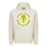 Oatmeal Heather Wounded Warrior No One Left Behind War Veteran Premium Hoodie - linhVisuals