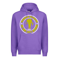 Purple Wounded Warrior No One Left Behind War Veteran Premium Hoodie - linhVisuals
