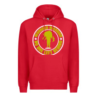 Red Wounded Warrior No One Left Behind War Veteran Premium Hoodie - linhVisuals