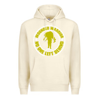 Sandshell Wounded Warrior No One Left Behind War Veteran Premium Hoodie - linhVisuals