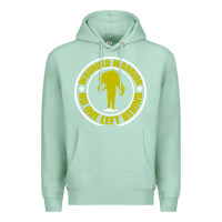 Seafoam Wounded Warrior No One Left Behind War Veteran Premium Hoodie - linhVisuals
