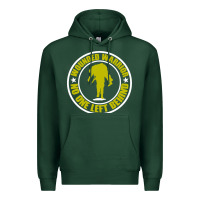 Sports Green Wounded Warrior No One Left Behind War Veteran Premium Hoodie - linhVisuals