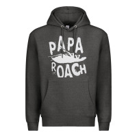 Charcoal Heather papa roach Premium Hoodie - linhVisuals