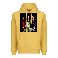 Antique Gold The warning Premium Hoodie - linhVisuals