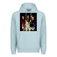 Blue Mist The warning Premium Hoodie - linhVisuals