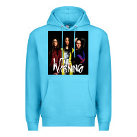 Ocean Blue The warning Premium Hoodie - linhVisuals