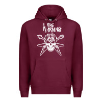 Burgundy The warning Amazing Premium Hoodie - linhVisuals