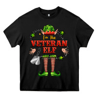 Black im the veteran elf Heavy Core Tee - FaDigitalArtStudio