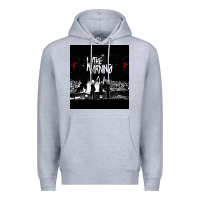 Heather Grey The warning Tour Premium Hoodie - linhVisuals