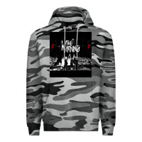Slate Camo The warning Tour Premium Hoodie - linhVisuals