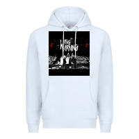 White The warning Tour Premium Hoodie - linhVisuals