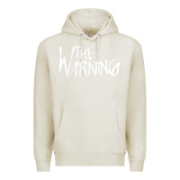 Oatmeal Heather The warning Style Premium Hoodie - linhVisuals
