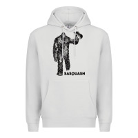 Dove Grey cool unique sasquash sasquatch and squash bigfoot t shirt Premium Hoodie - linhVisuals