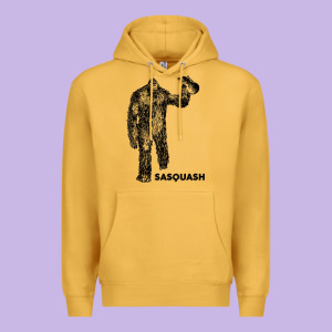 Cool Unique Sasquash Sasquatch And Squash Bigfoot T Shirt Premium Hoodie Designed By Linhvisuals