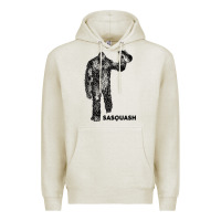 Oatmeal Heather cool unique sasquash sasquatch and squash bigfoot t shirt Premium Hoodie - linhVisuals
