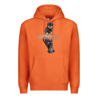 Carrot rottweiler reflection t shirt funny father's day dog gifts Premium Hoodie - linhVisuals