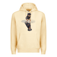 Pina Colada rottweiler reflection t shirt funny father's day dog gifts Premium Hoodie - linhVisuals
