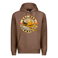 Chestnut ski doo vintage snowmobiles Premium Hoodie - linhVisuals