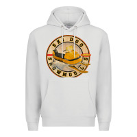 Dove Grey ski doo vintage snowmobiles Premium Hoodie - linhVisuals